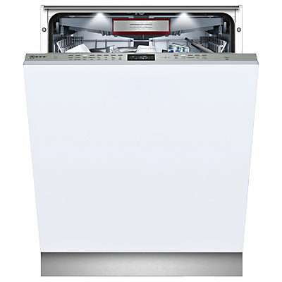 Neff S515T80D1G Integrated Dishwasher, White Neff S515T80D1G Integrated Dishwasher, White